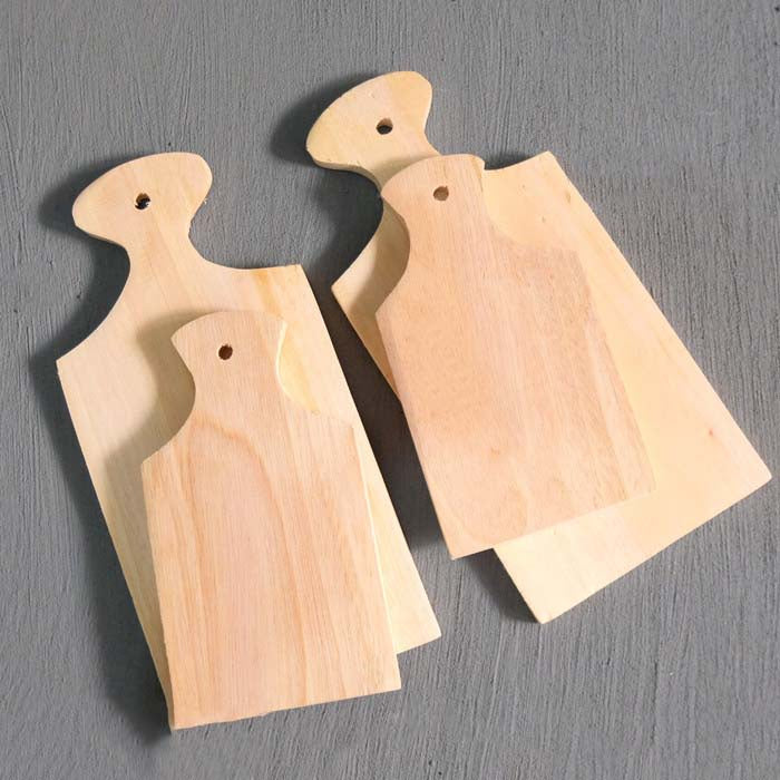 IMPODIO Talenan kayu kates 2 varian ukuran aksesoris props photo