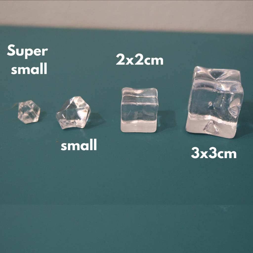 Kerikil es batu / ice cube crackers ukuran paling kecil IMPODIO props