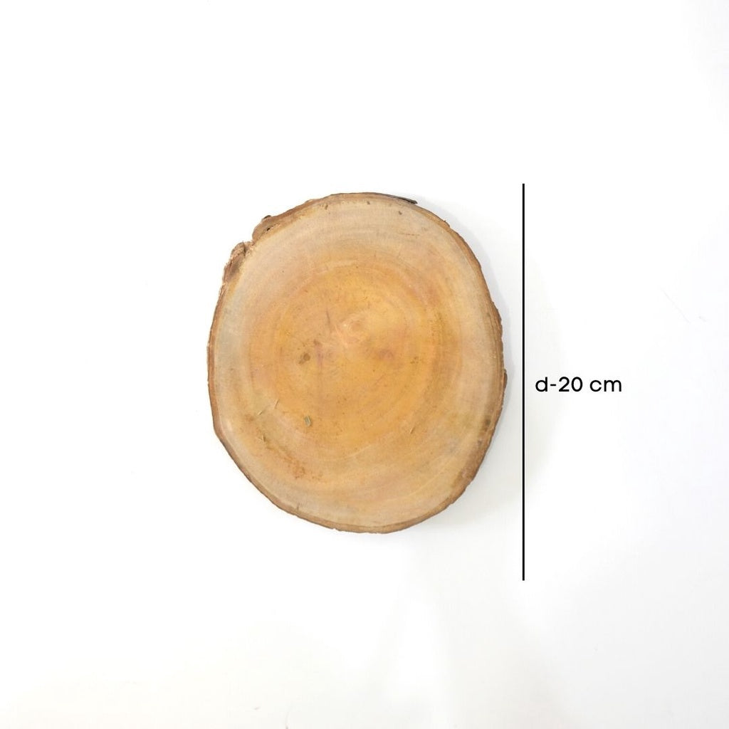 IMPODIO Wood slice / kayu props foto flaylayout tatakan rustic