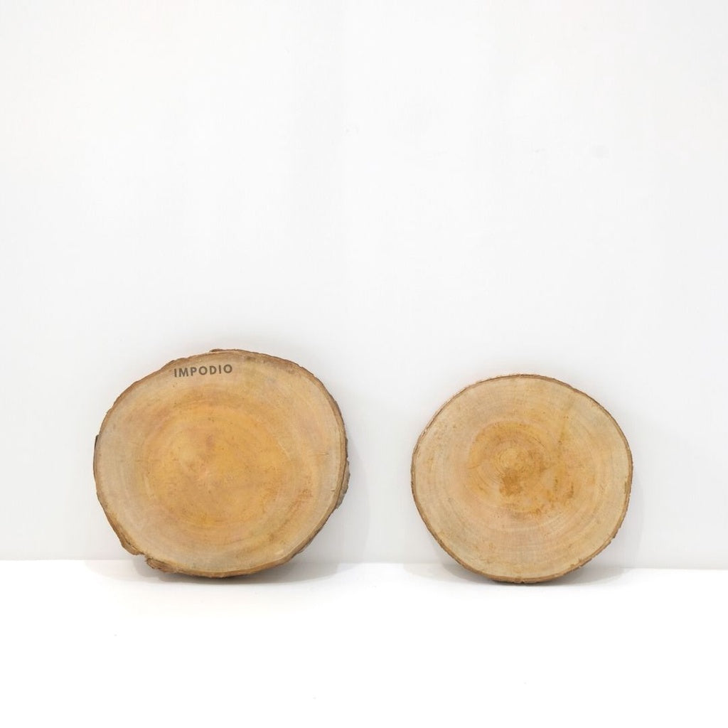 IMPODIO Wood slice / kayu props foto flaylayout tatakan rustic