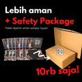 IMPODIO TAMBAH kardus + bubble warp PACKING EXTRA AMAN - detail produk