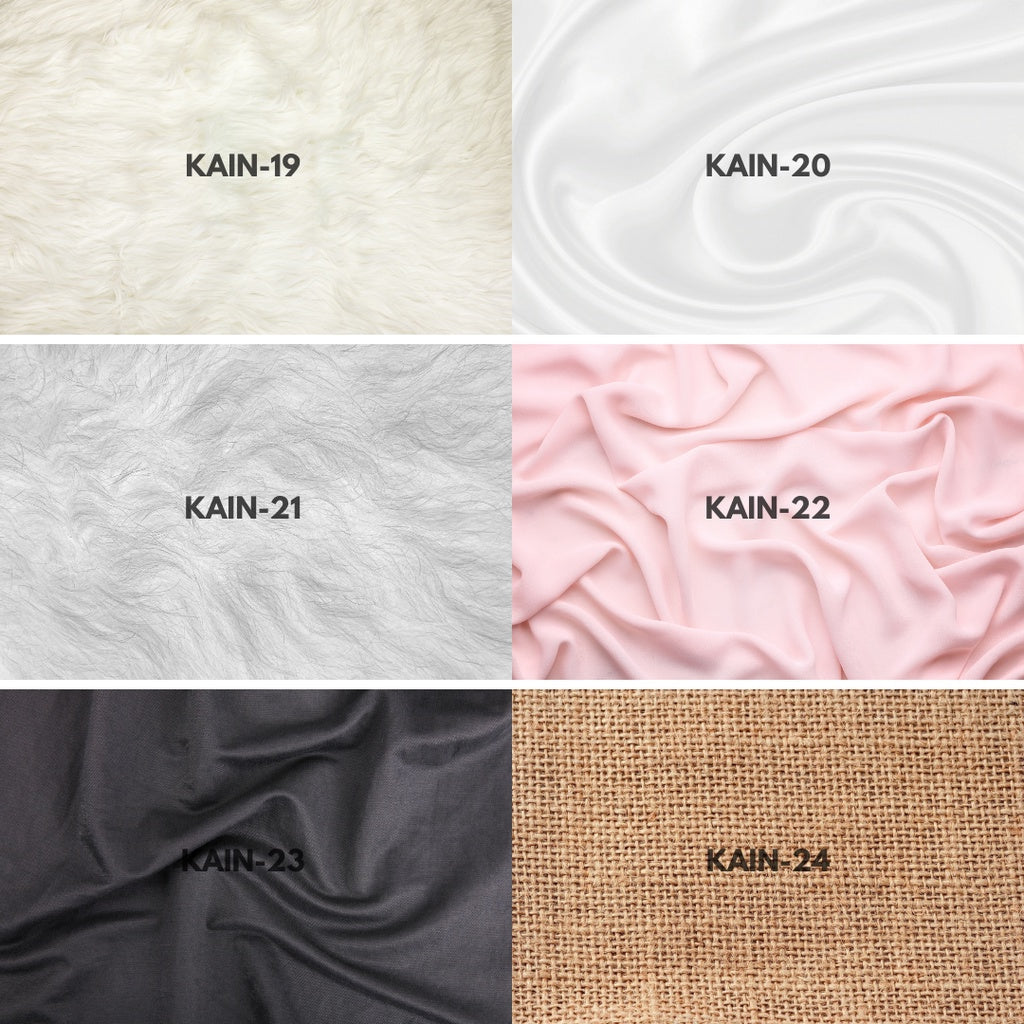 IMPODIO Tambahan Background custom untuk Box foto 100cmx100cm