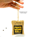 IMPODIO Karung goni mini-parfum kopi 6x8cm aksesoris photography - tampak samping