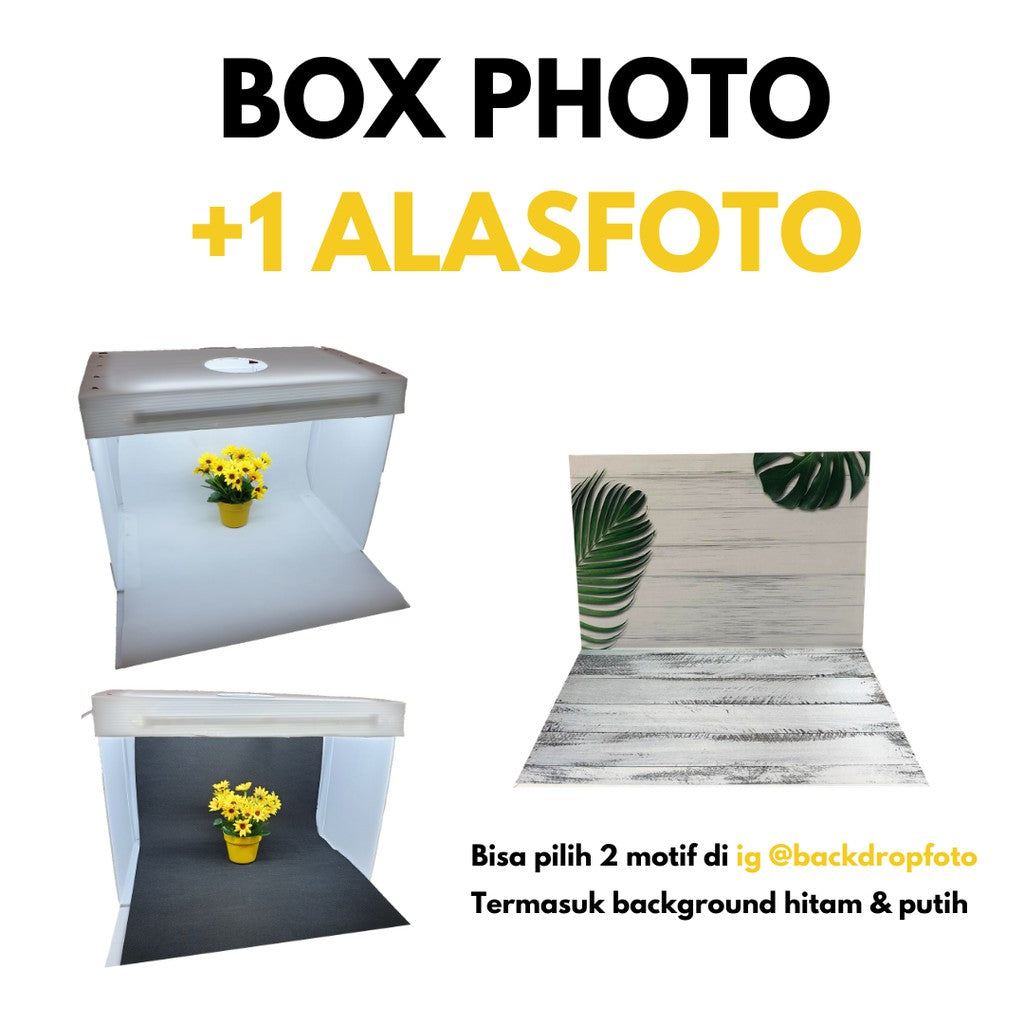 IMPODIO Box Studio Mini  ukuran A1 - Paket dengan alasfoto A1