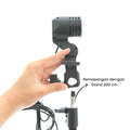 IMPODIO Lamp holder E27 socket IMPODIO – Properti foto studio - detail produk