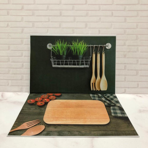 IMPODIO ALAS FOTO LIPAT LAPIS PAPAN A3+ small size tema dapur - tampak samping