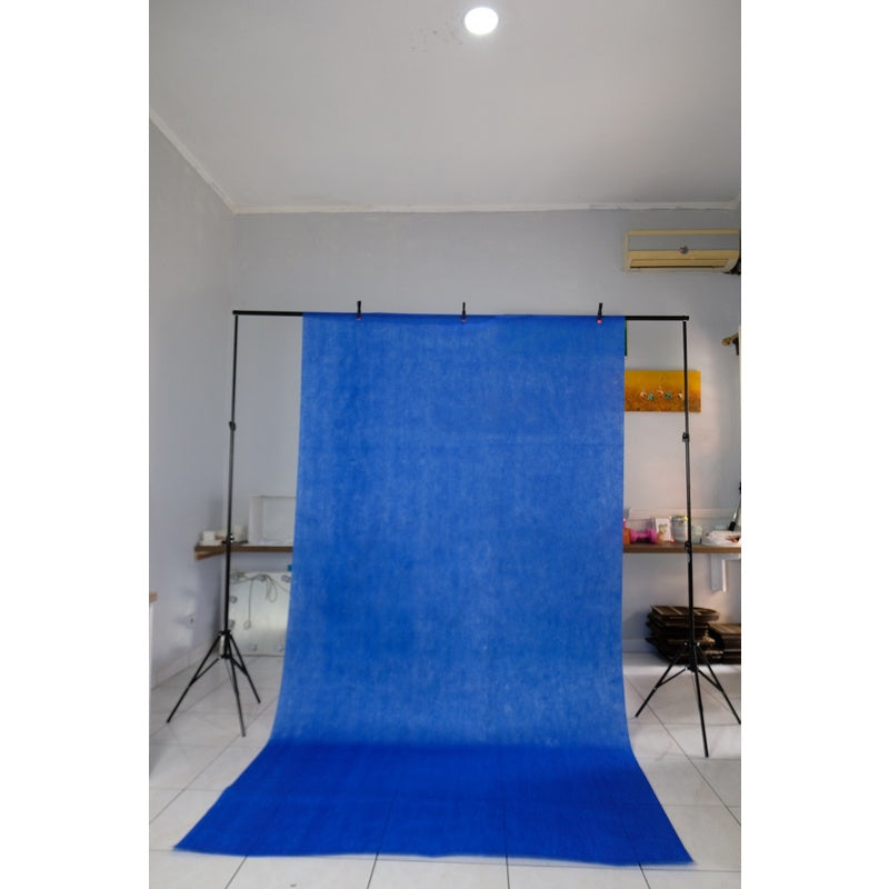 IMPODIO Paket Background spunbond berbagai warna + Stand backdrop 3m LENGKAP