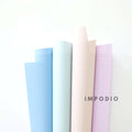 IMPODIO Background Warna Pastel 50x100cm latar foto produk - tampak samping