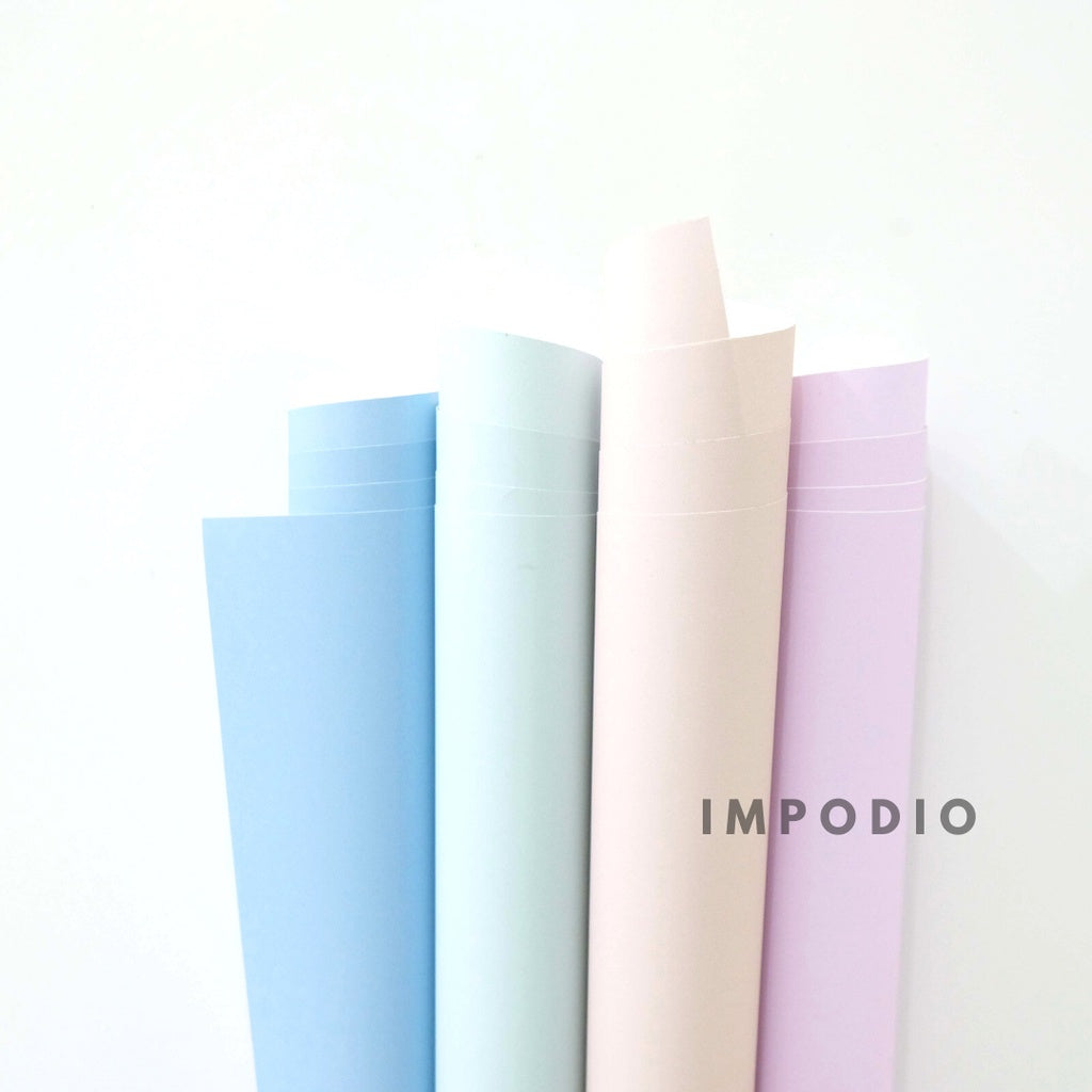 IMPODIO Background Warna Pastel 50x100cm latar foto produk