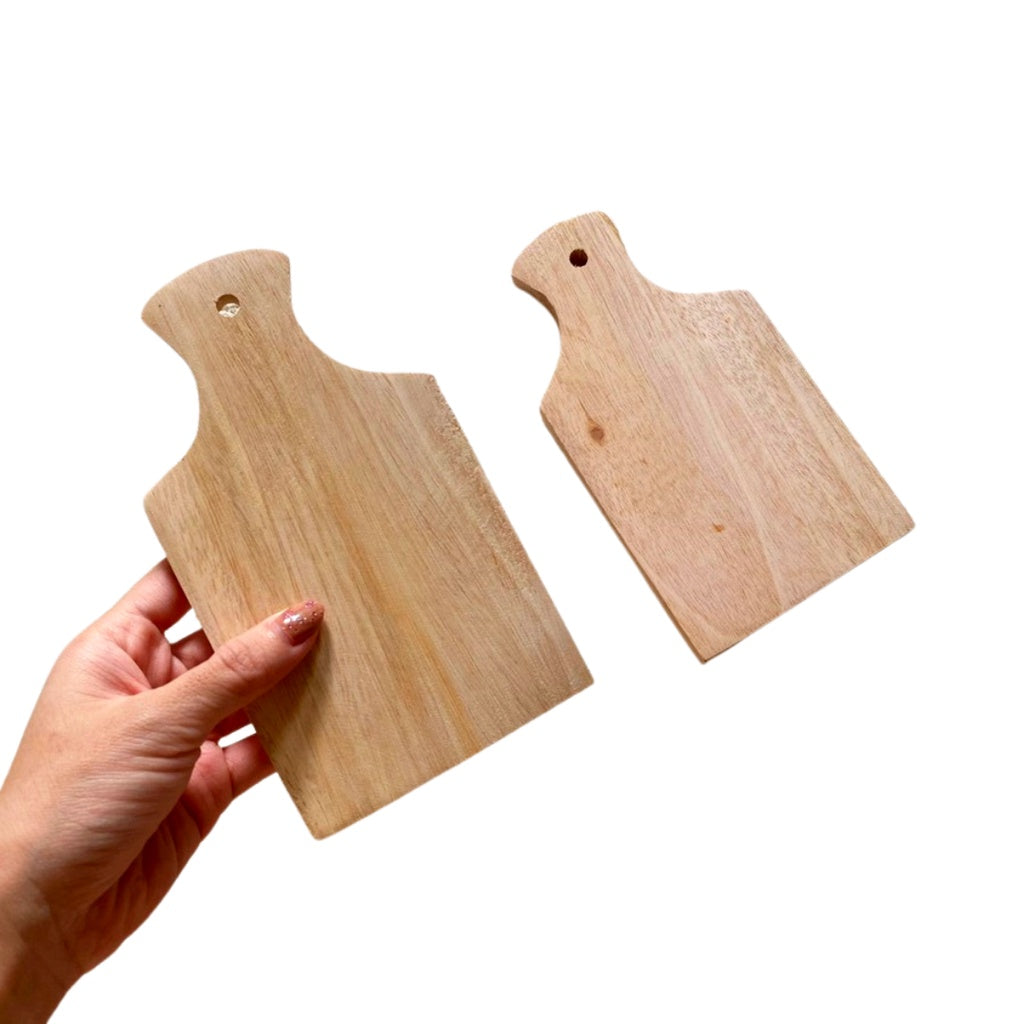 IMPODIO Talenan kayu kates 2 varian ukuran aksesoris props photo