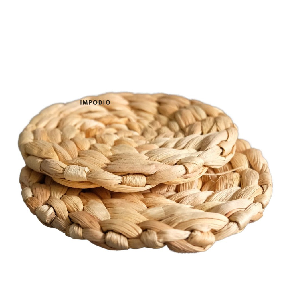 IMPODIO tatakan eceng gondok diameter 9cm