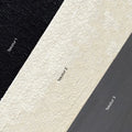 IMPODIO Artboard Alasfoto real Texture handmade warna CREAM - detail produk
