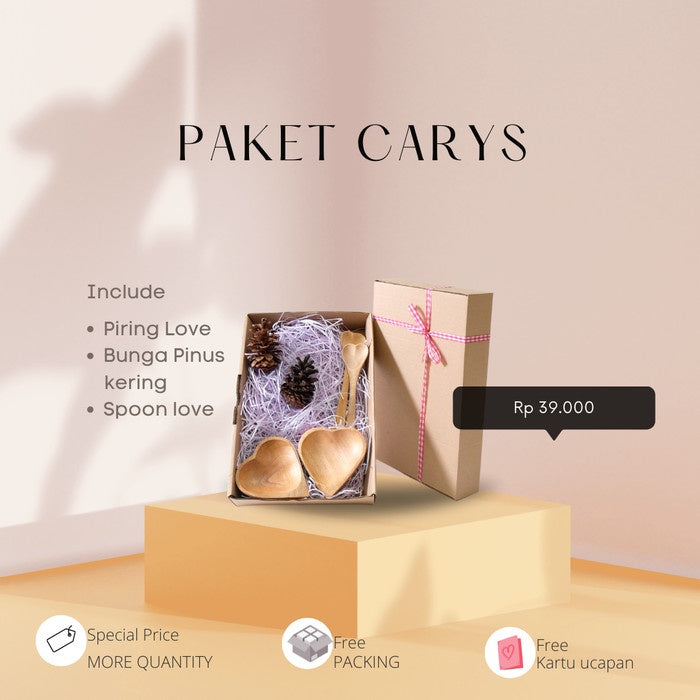 IMPODIO Hampers Carys – gift set wedding birthday valentine