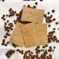 IMPODIO Karung goni mini – karung parfum kopi ukuran 6x9cm - close up