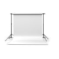 IMPODIO Kain putih lebar 3m panjang bebas -  Backdrop alas kain background studio