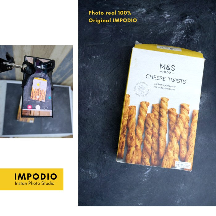 IMPODIO Overhead bracket HP untuk flatlay konten