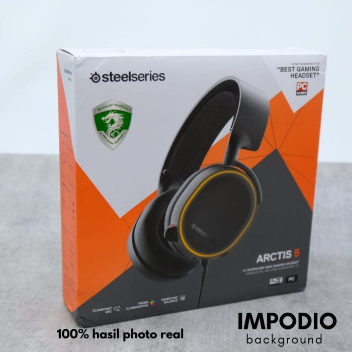 IMPODIO Background Foto motif concrete / alasfoto Semen ukuran 60x100cm