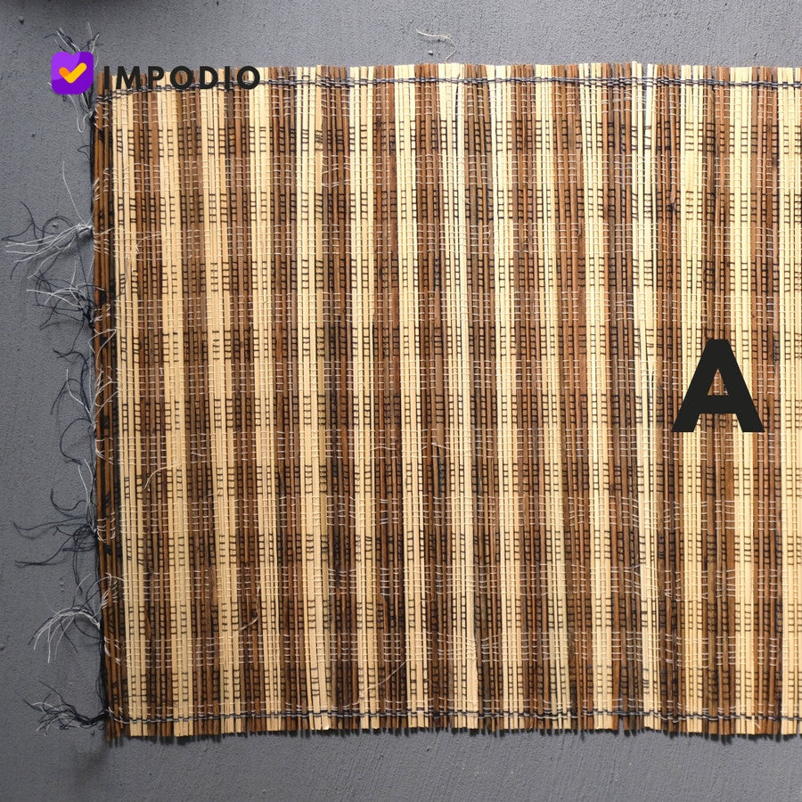 Tatakan makanan lidi / anyaman alas dan props foto