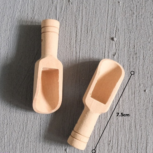 IMPODIO Scoop kopi mini sendok kopi props photo aksesoris