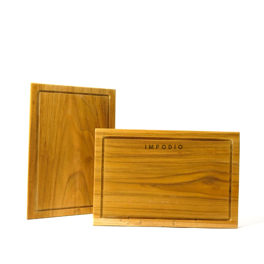 IMPODIO Talenan Kayu Jati 20x30 cm - Properti props foto makanan