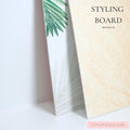 IMPODIO Styling Board IMPODIO Alas foto papan bolak balik 40x30 cm