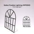 IMPODIO Gobo jendela Black IMPODIO – pengatur efek bayangan propsfoto - close up