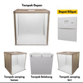 IMPODIO Box studio foto ukuran 120 cm x 100cm - lifestyle