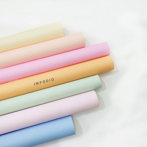 IMPODIO Background Warna Pastel 50x100cm latar foto produk