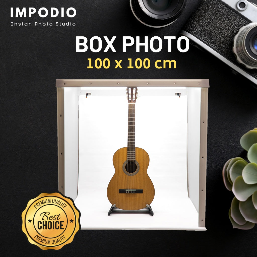 IMPODIO Box photo studio ukuran 1m x 1m