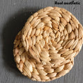 IMPODIO tatakan eceng gondok diameter 9cm - tampak samping