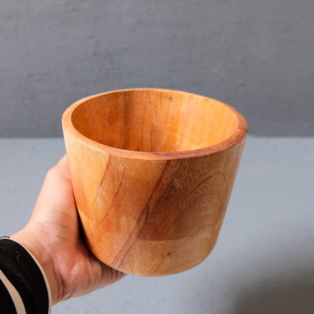 IMPODIO Mangkuk Indomie / peralatan makan kayu / properti foto