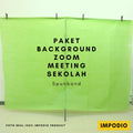 IMPODIO Paket background untuk Zoom, Youtube, Sekolah murah