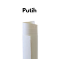 IMPODIO Background foto polos 60x100cm – alasfoto PVC Waterproof - background putih