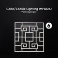 IMPODIO Gobo white – pembentuk bayangan foto - dalam penggunaan