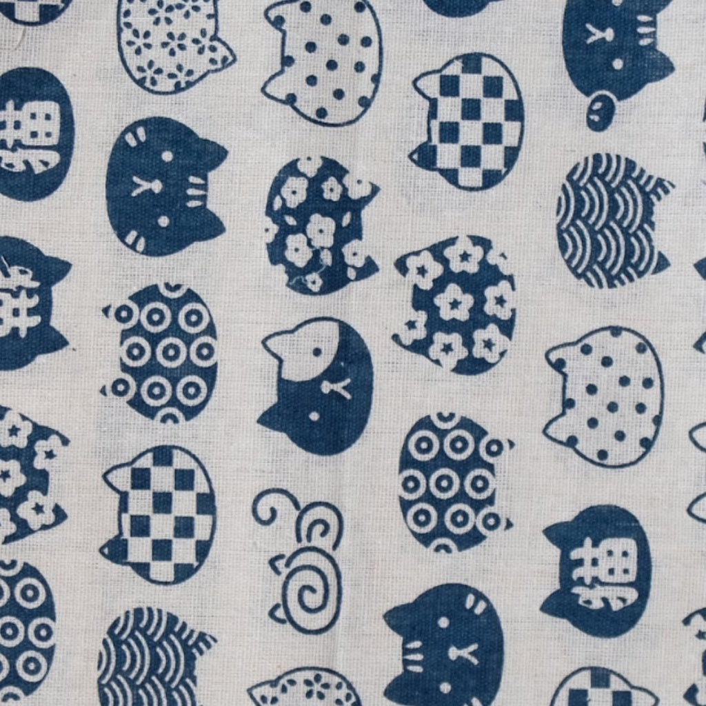 IMPODIO Napkin Japanese – kanvas jepang foto makanan uk 50x50cm - close up