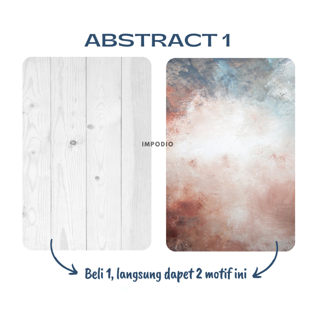 BUY 1 FREE 1 IMPODIO Background foto alas foto product motif abstract marmer Anti Air