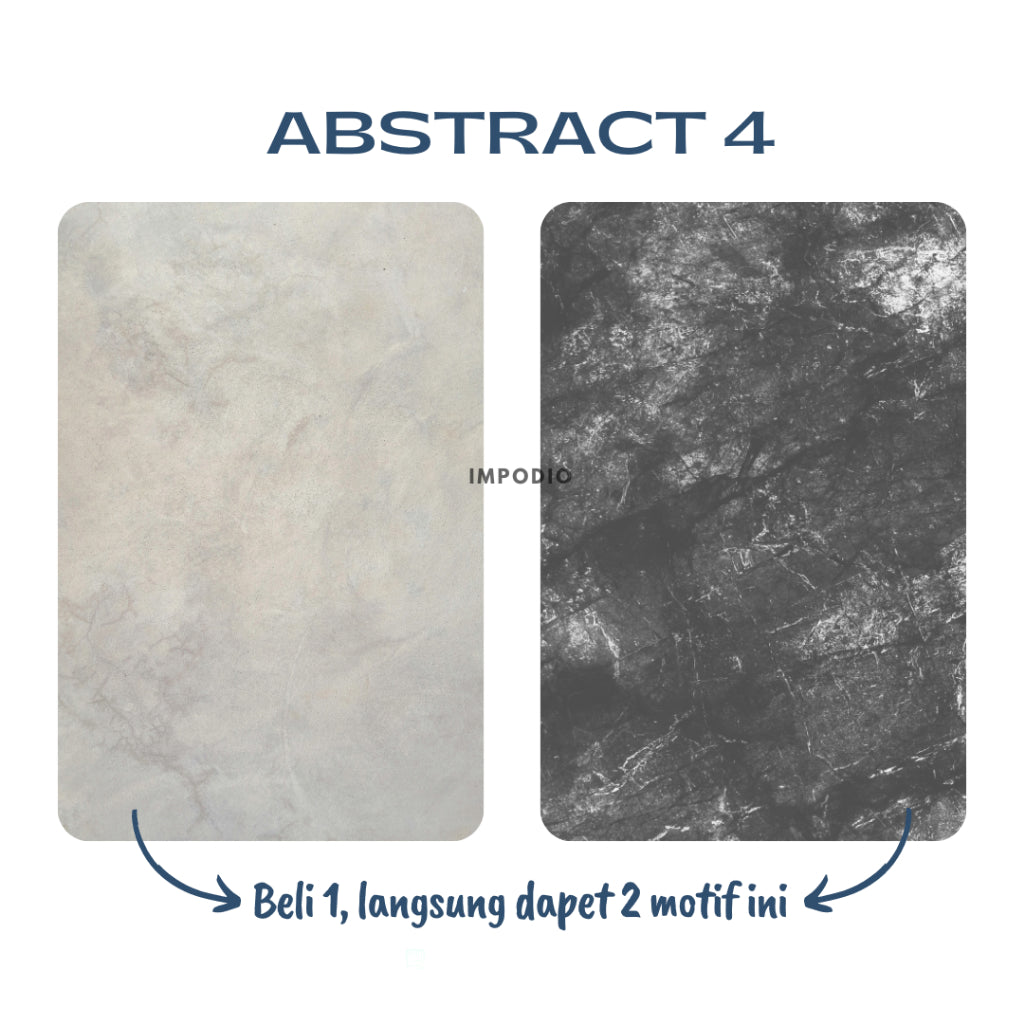 BUY 1 FREE 1 IMPODIO Background foto alas foto product motif abstract marmer Anti Air