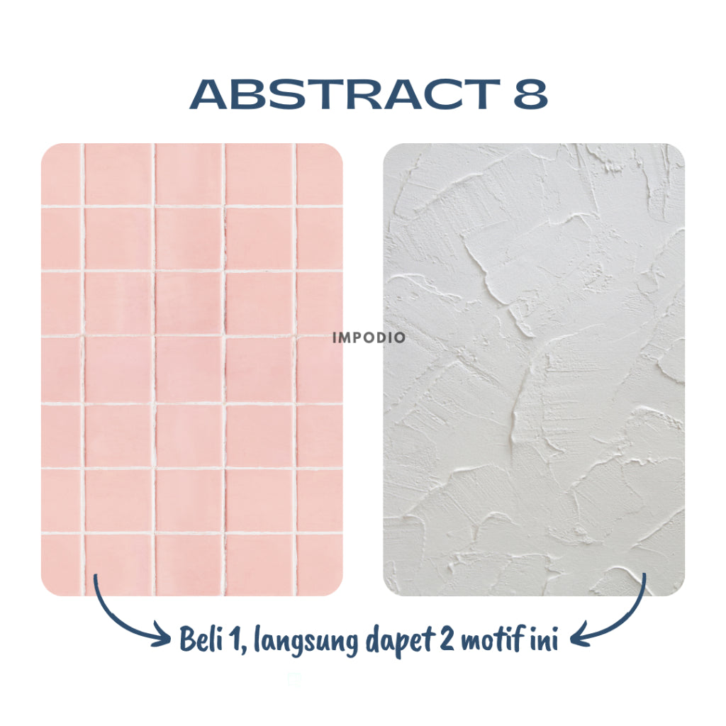 BUY 1 FREE 1 IMPODIO Background foto alas foto product motif abstract marmer Anti Air