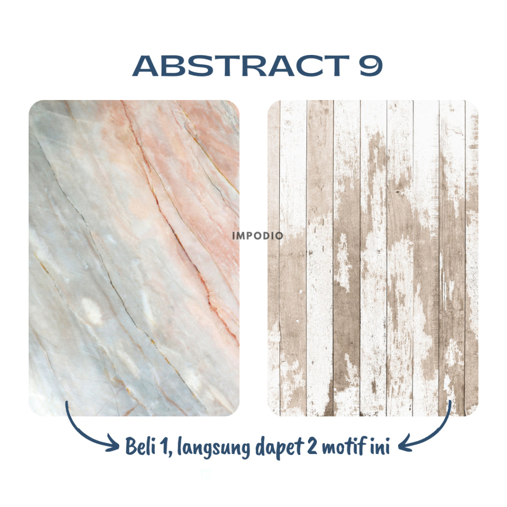 BUY 1 FREE 1 IMPODIO Background foto alas foto product motif abstract marmer Anti Air