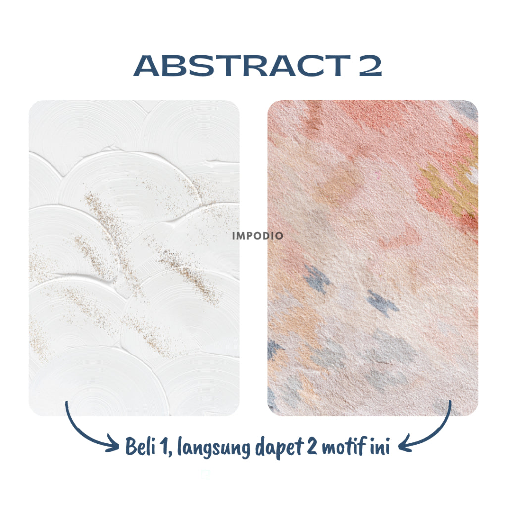 BUY 1 FREE 1 IMPODIO Background foto alas foto product motif abstract marmer Anti Air