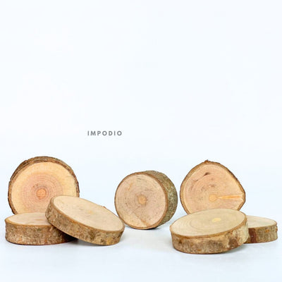 wood slice / potongan kayu kecil 4-5cm IMPODIO props photo