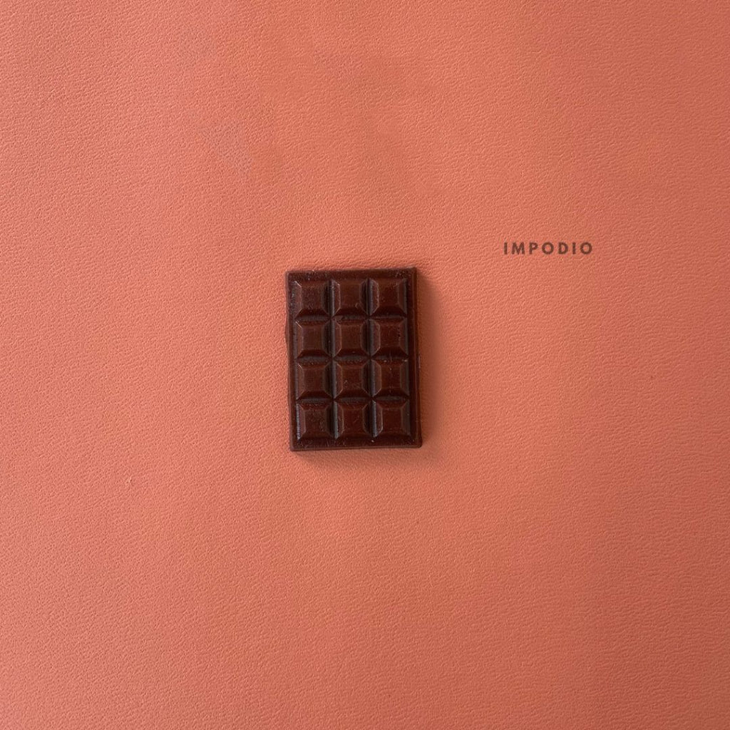 IMPODIO Coklat mini Square Imitasi props foto - Properti produk - background putih