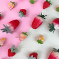IMPODIO Mini strawberry palsu – buah plastik