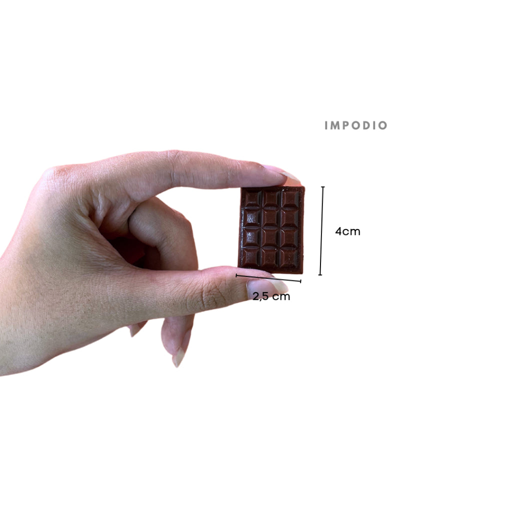 IMPODIO Coklat mini Square Imitasi props foto - Properti produk