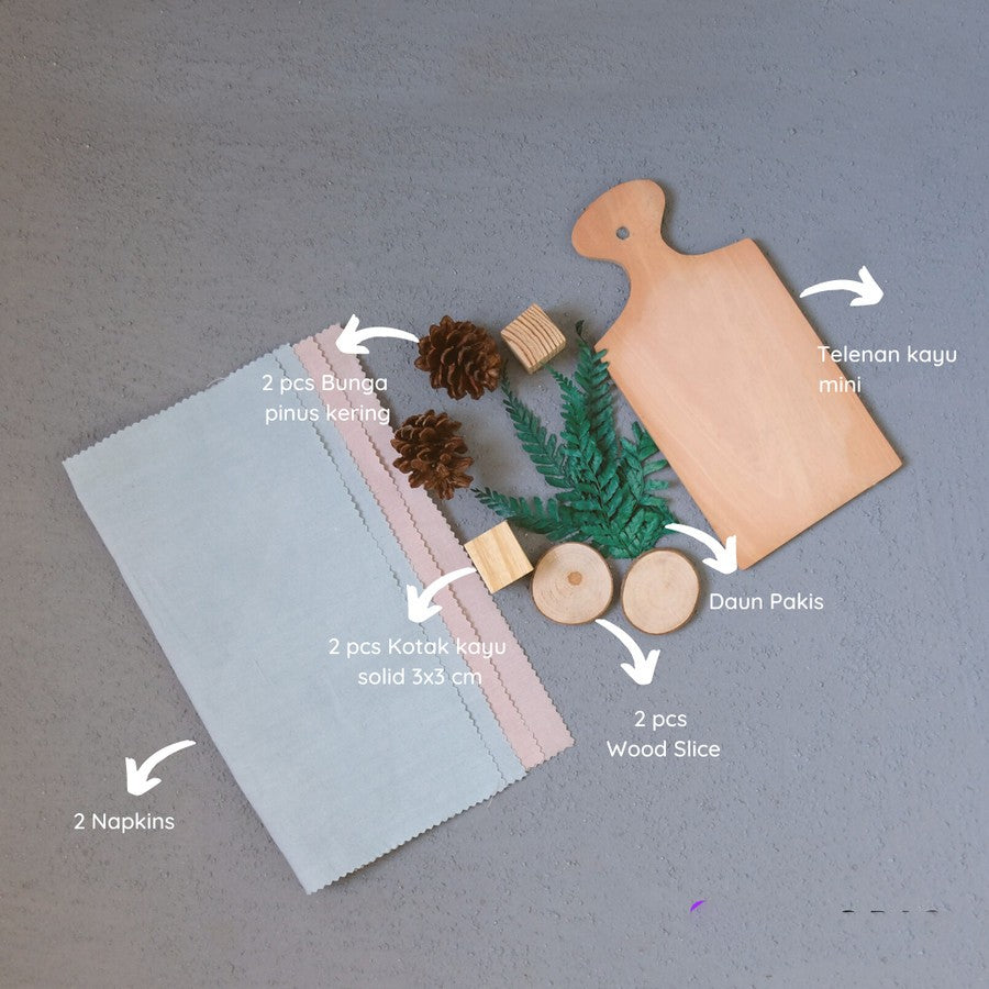 IMPODIO Paket Bundle Kit 7 Items / set aestetik photo produk