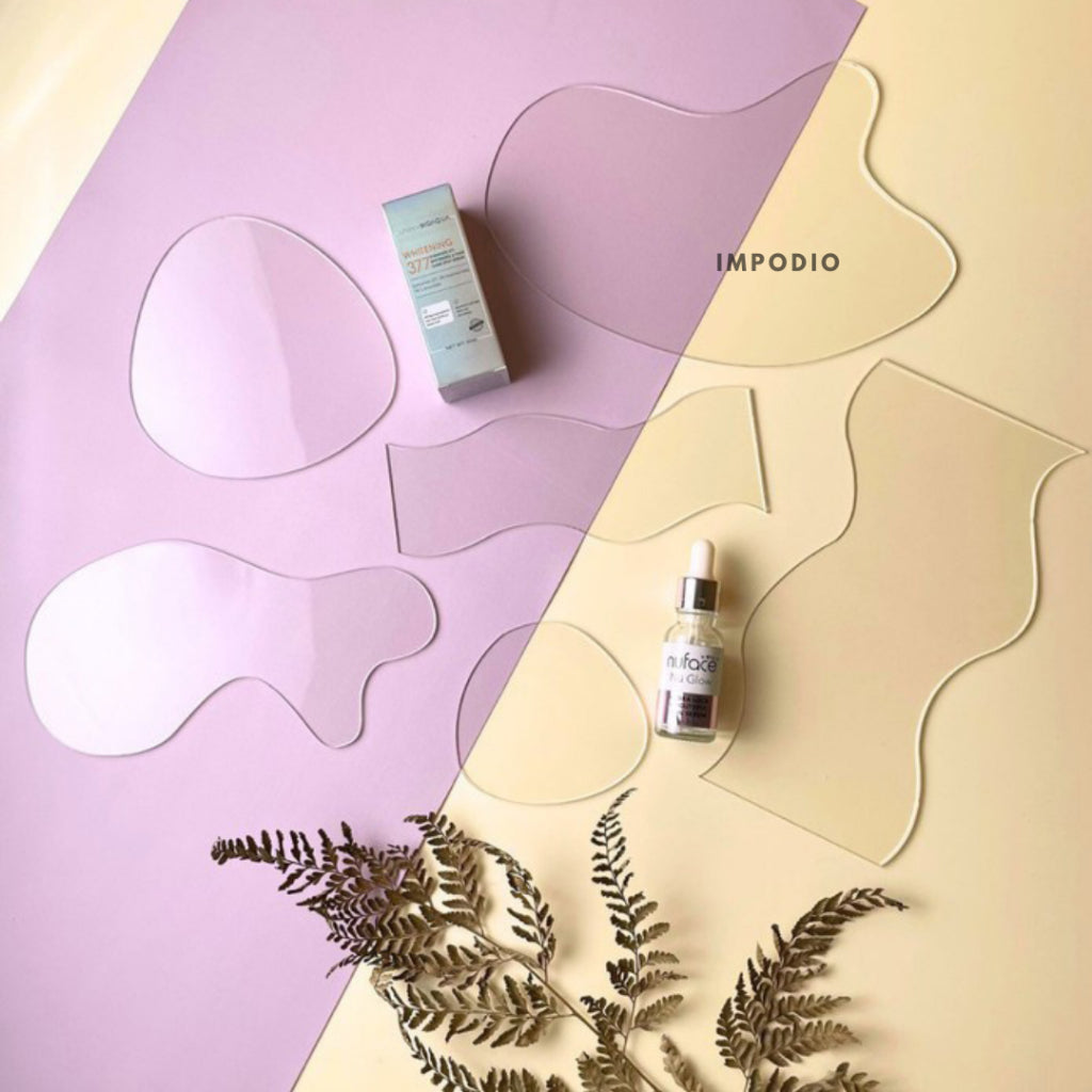 IMPODIO Arcylic irregular shape photo props aesthetic akrilik foto