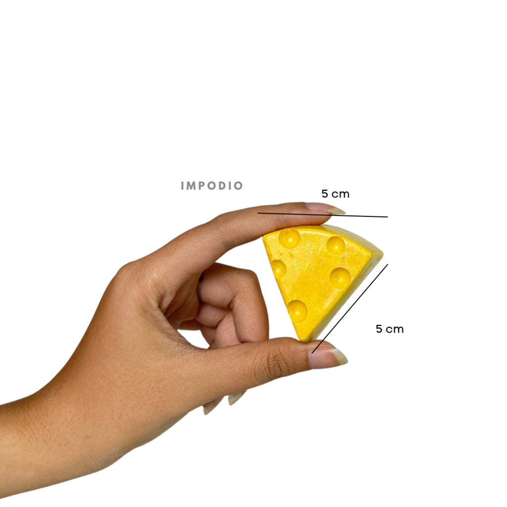 IMPODIO Keju slice artificial - cheese palsu - Properti Props