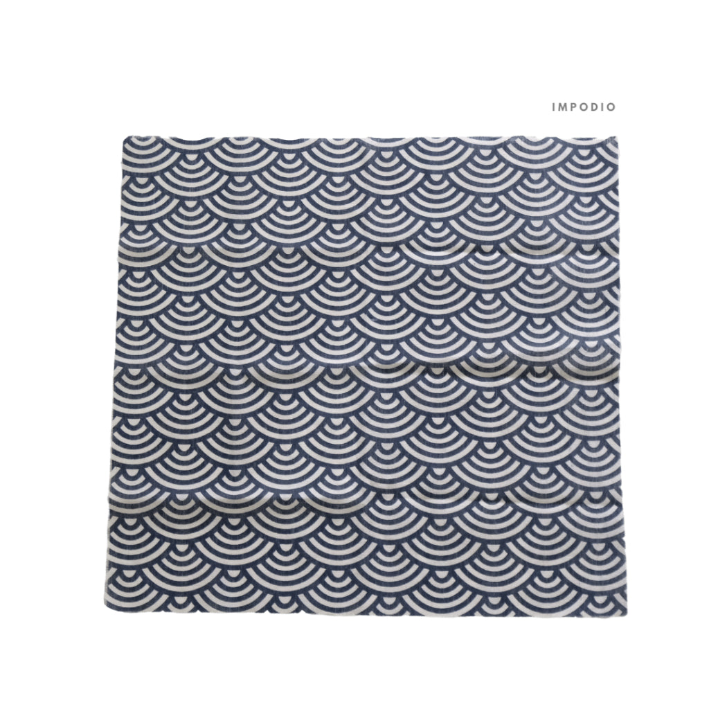 IMPODIO Napkin Japanese – kanvas jepang foto makanan uk 50x50cm - packaging