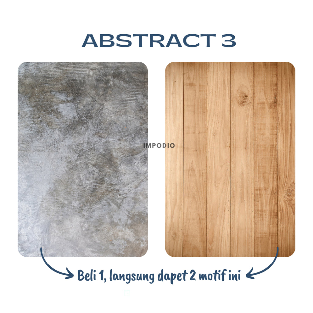 BUY 1 FREE 1 IMPODIO Background foto alas foto product motif abstract marmer Anti Air