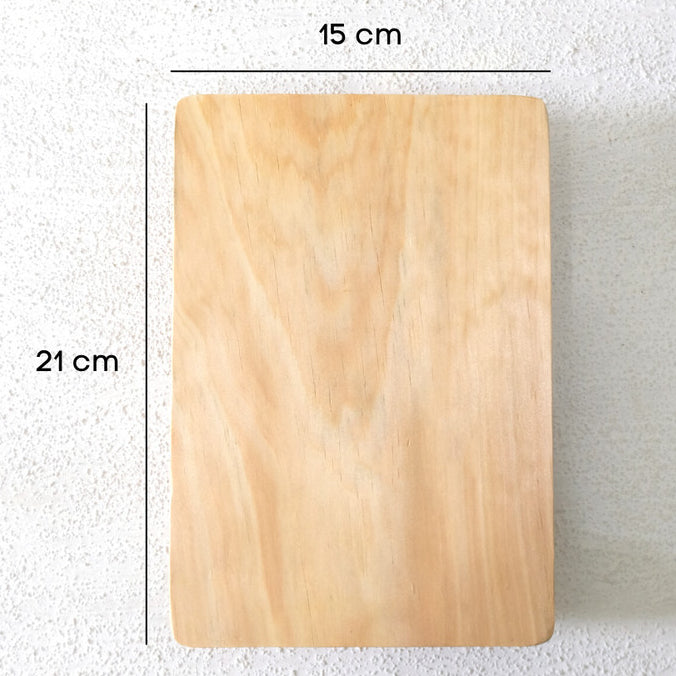 IMPODIO Talenan Kayu Pinus / Properti foto props